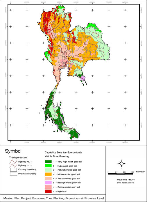 map of econ tree suitability